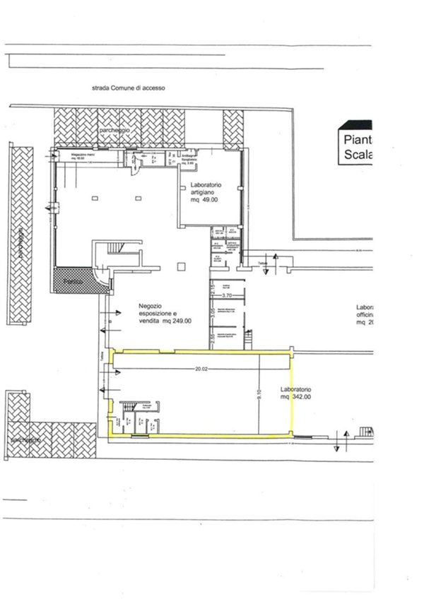 locale commerciale in affitto a Todi in zona Pian di Porto