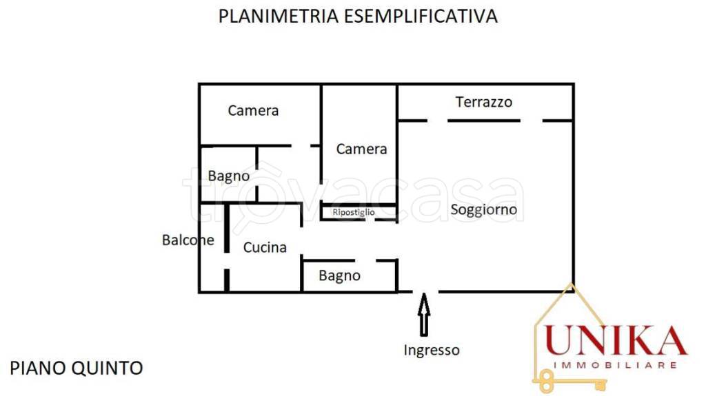 appartamento in affitto a Terni in zona Centro Città