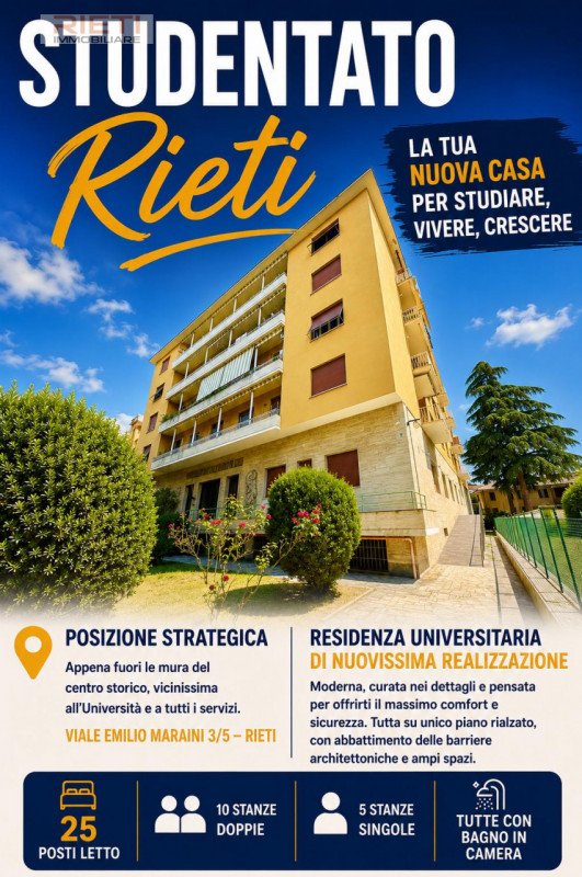 appartamento in affitto a Rieti in zona Centro Città