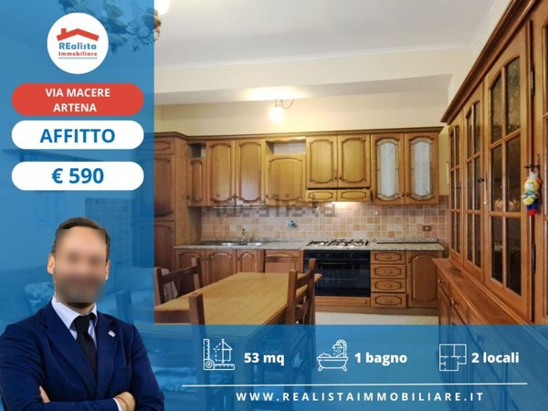appartamento in affitto ad Artena in zona Macere