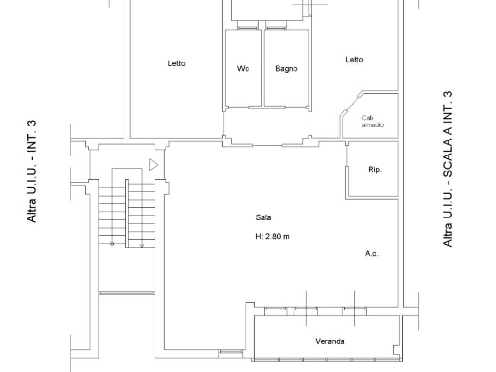 appartamento in affitto a Civitavecchia