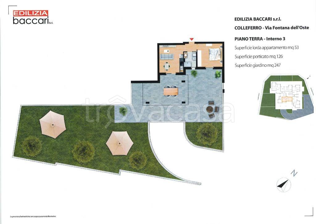 appartamento in affitto a Colleferro