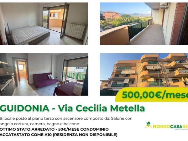 appartamento in affitto a Guidonia Montecelio