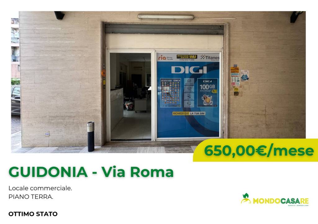 monolocale in affitto a Guidonia Montecelio in zona Guidonia