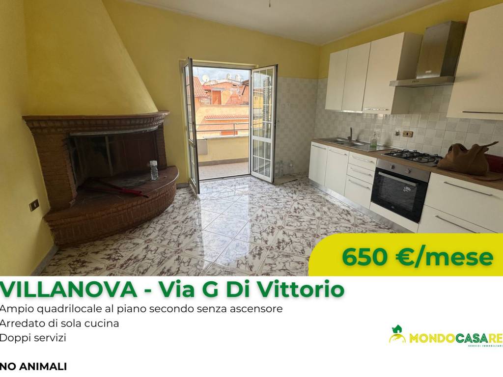 appartamento in affitto a Guidonia Montecelio in zona Villanova