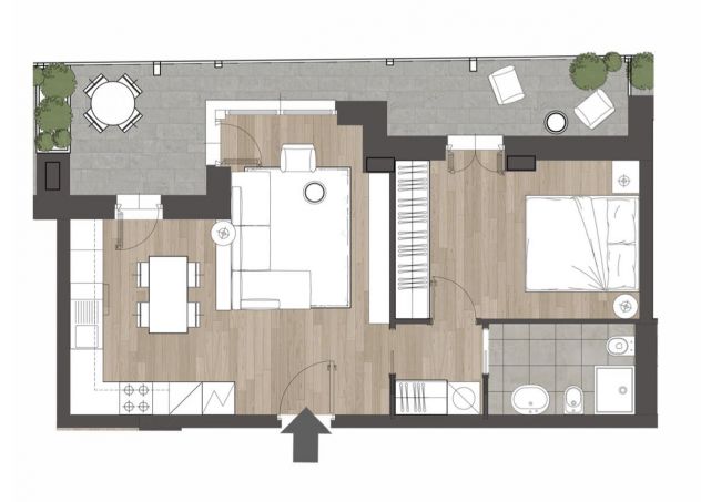 appartamento in affitto a Guidonia Montecelio in zona Guidonia
