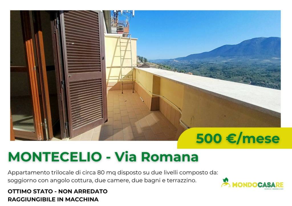 appartamento in affitto a Guidonia Montecelio in zona Montecelio