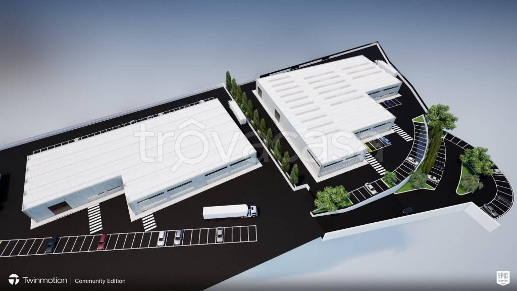 capannone in vendita a Pomezia