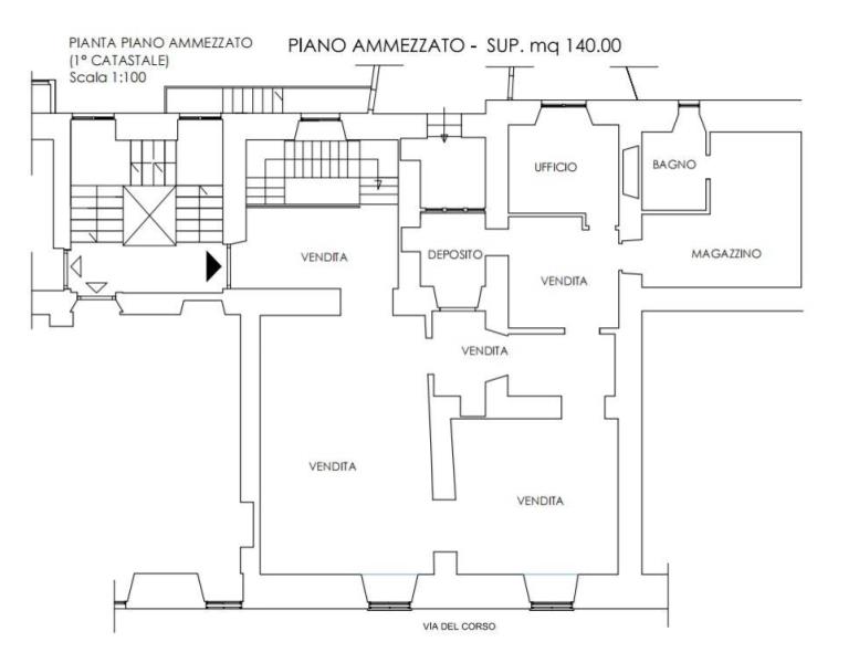 locale commerciale in affitto a Roma in zona Trevi-Colonna