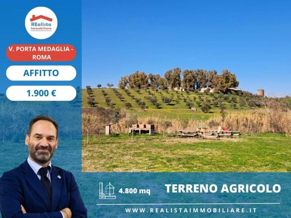 terreno agricolo in affitto a Roma in zona Giuliano Dalmata