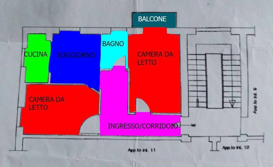 appartamento in affitto a Roma in zona Tuscolano