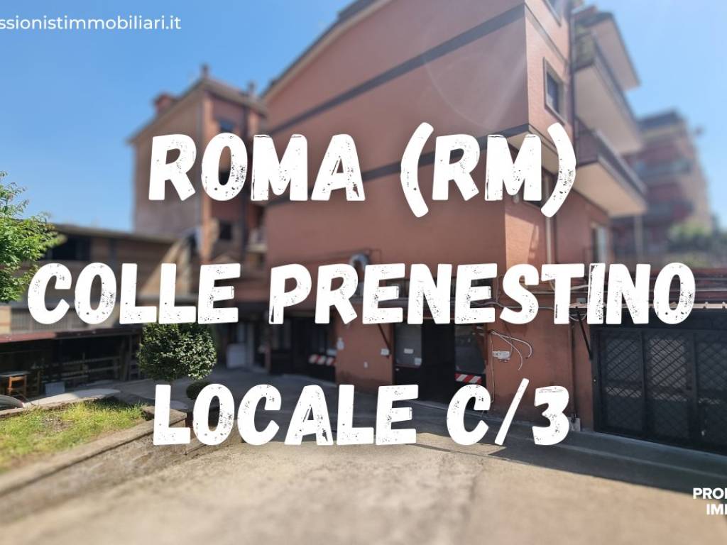 locale commerciale in affitto a Roma in zona Colle Prenestino