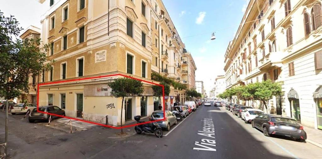 negozio in affitto a Roma in zona Salario