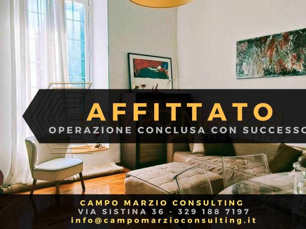 appartamento in affitto a Roma in zona Campo Marzio