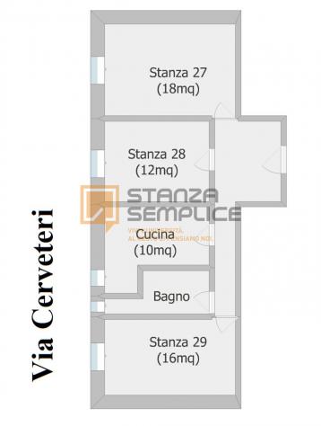 camera singola in affitto a Roma in zona Appio Latino