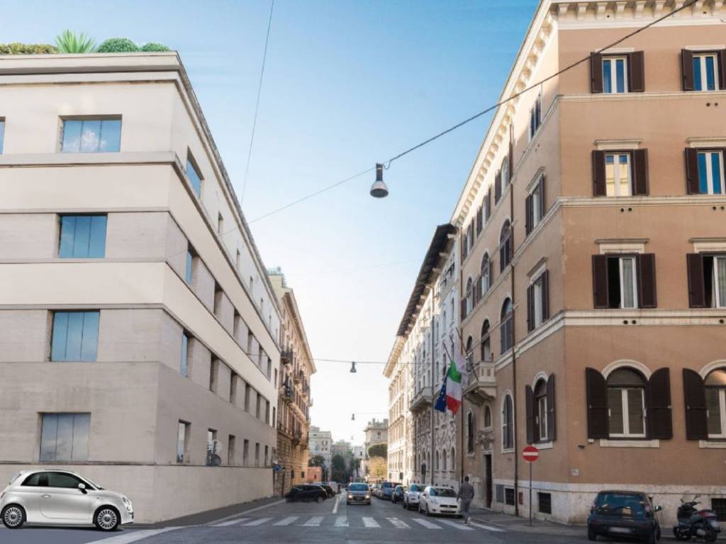 intera palazzina in affitto a Roma in zona Ludovisi/Sallustiano