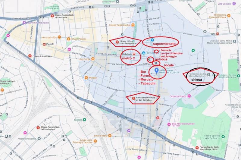 negozio in affitto a Roma in zona Prenestino-Labicano