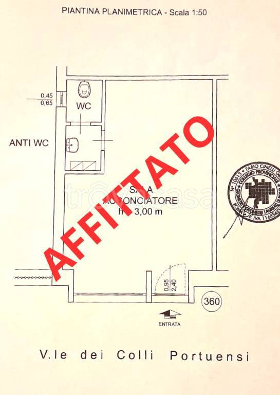 appartamento in affitto a Roma in zona Gianicolense