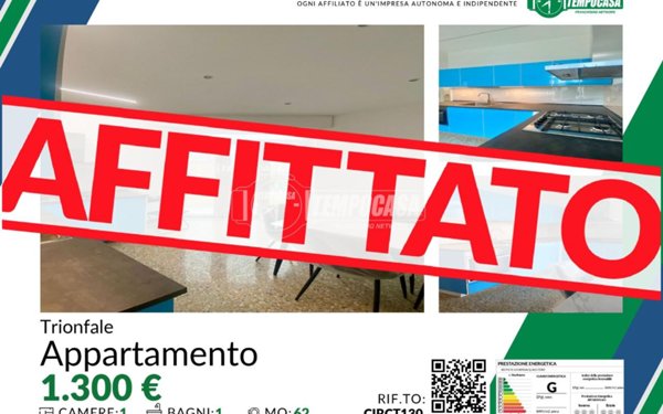appartamento in affitto a Roma in zona Trionfale