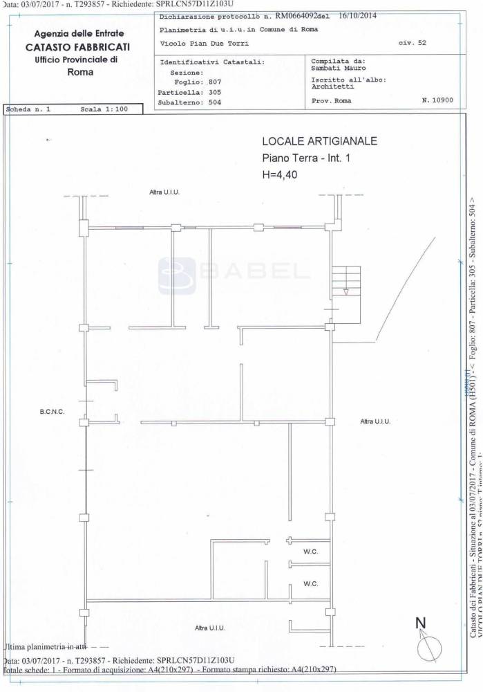 appartamento in affitto a Roma in zona Portuense