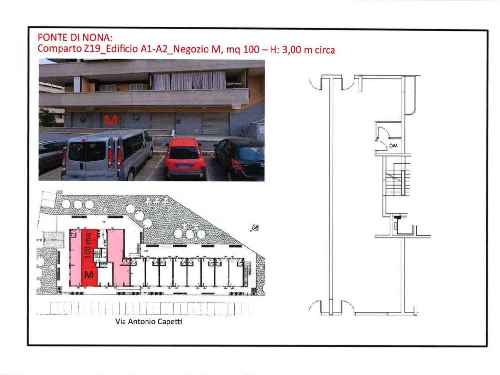 negozio in affitto a Roma in zona Ponte di Nona