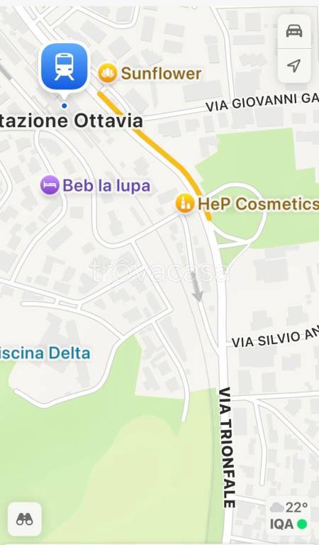 appartamento in affitto a Roma in zona Trionfale