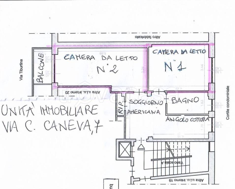 appartamento in affitto a Roma in zona Collatino