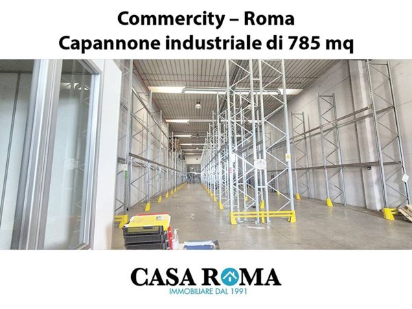locale commerciale in affitto a Roma in zona Ponte Galeria