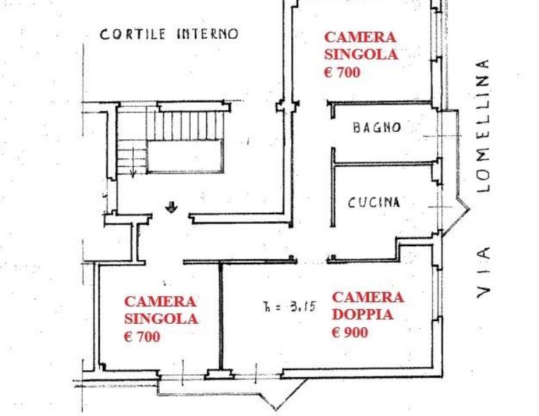 appartamento in affitto a Roma in zona Nomentano