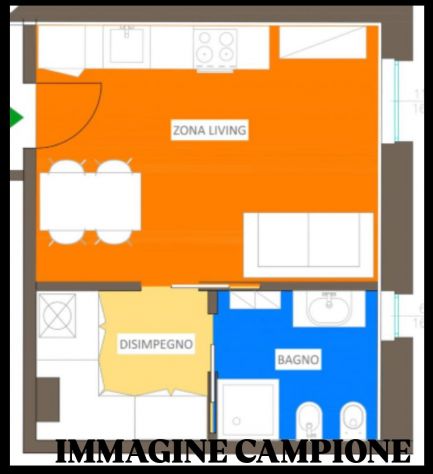 appartamento in affitto a Roma in zona Dragona/Bagnoletto