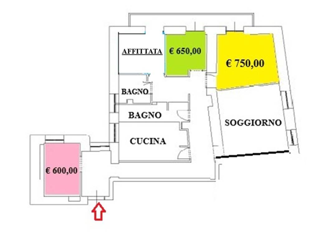 appartamento in affitto a Roma in zona Nomentano