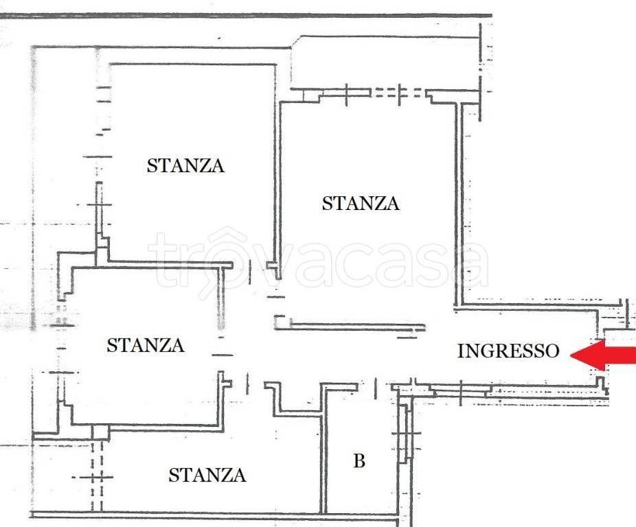appartamento in affitto a Roma in zona Monte Sacro/Talenti