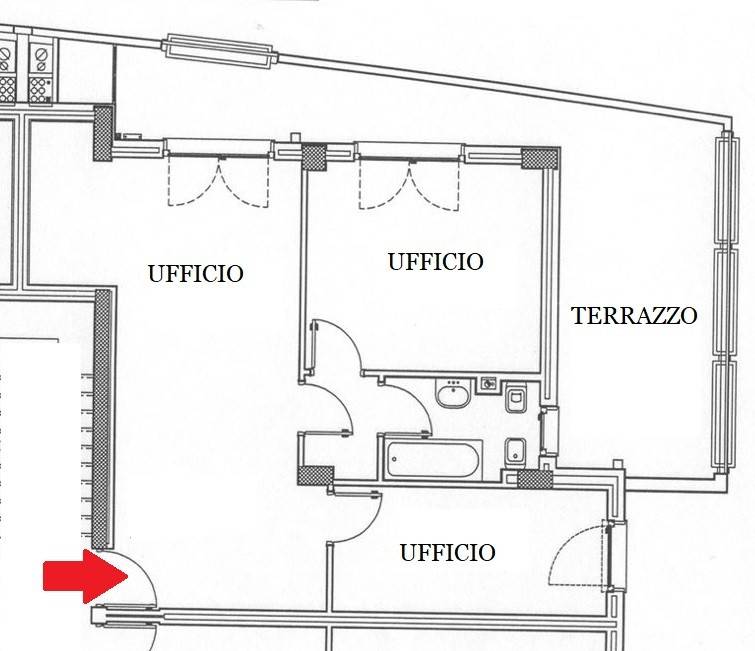 ufficio in affitto a Roma in zona Romanina