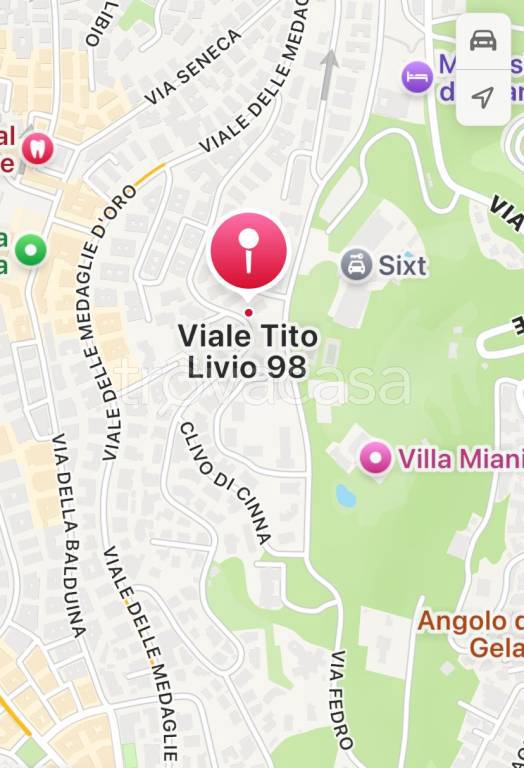 appartamento in affitto a Roma