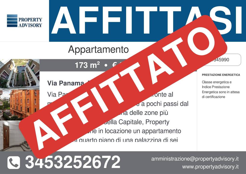 appartamento in affitto a Roma in zona Parioli