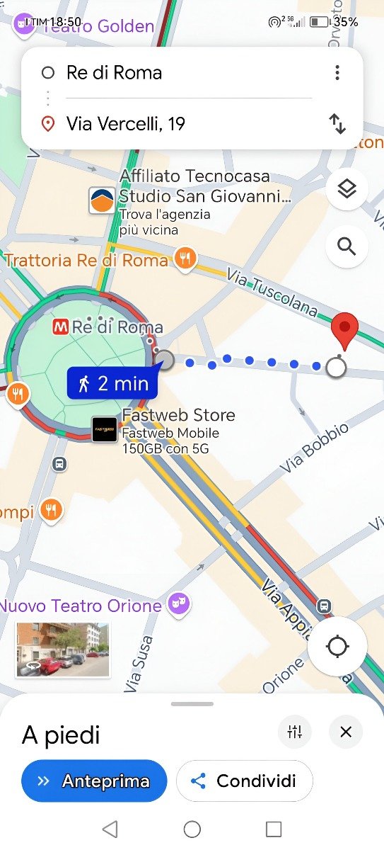 appartamento in affitto a Roma