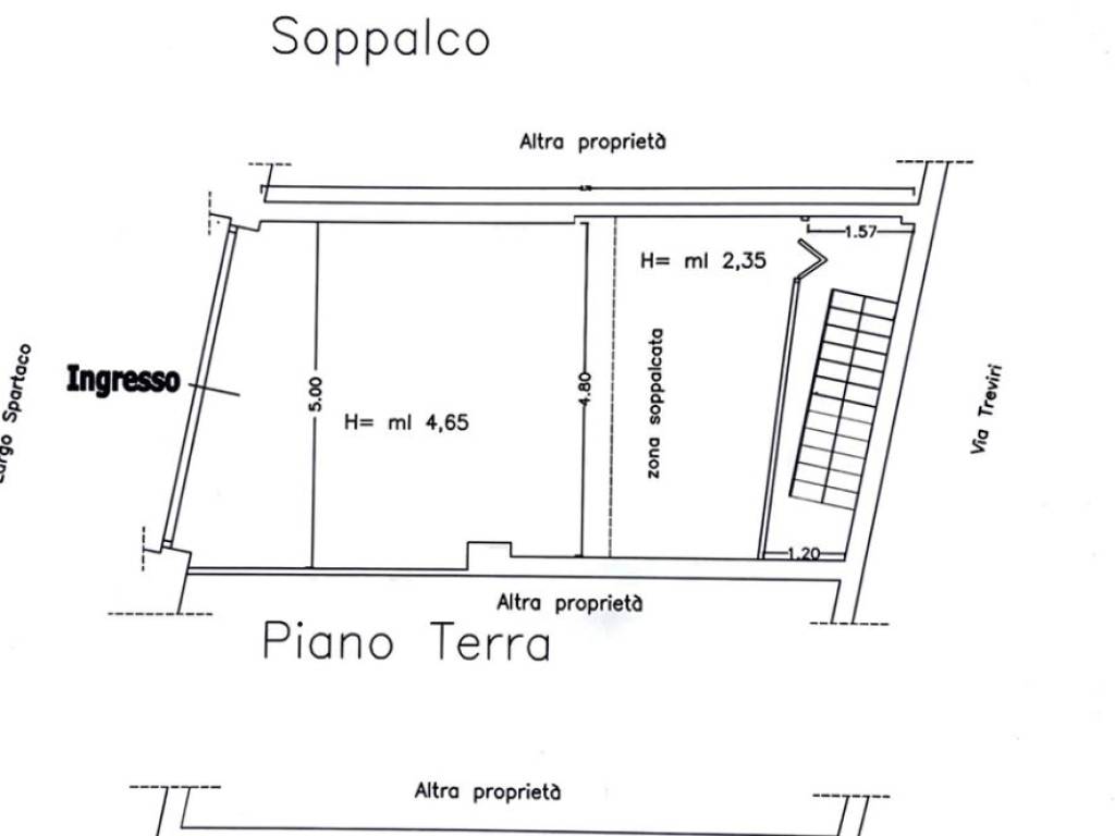 negozio in affitto a Roma in zona Cinecittà