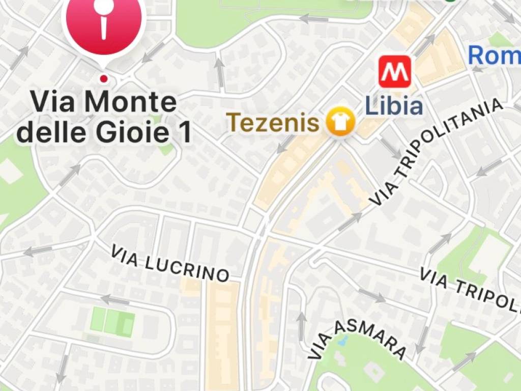 appartamento in affitto a Roma in zona Trieste