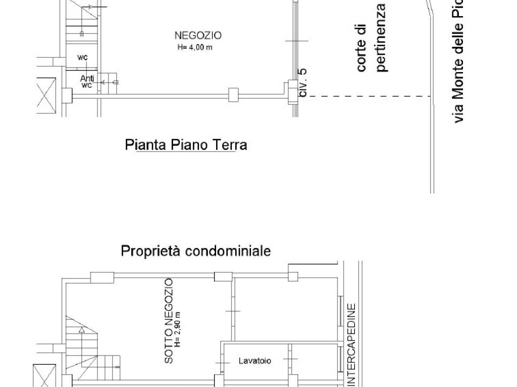 negozio in affitto a Roma in zona Colle del Sole