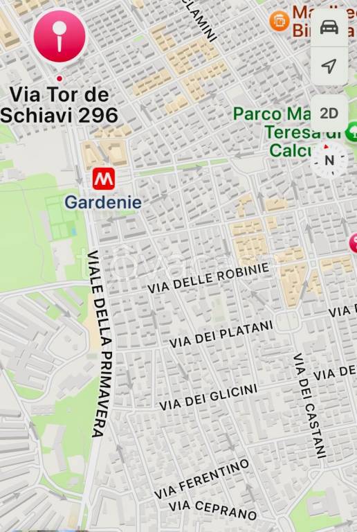 appartamento in affitto a Roma in zona Prenestino-Centocelle