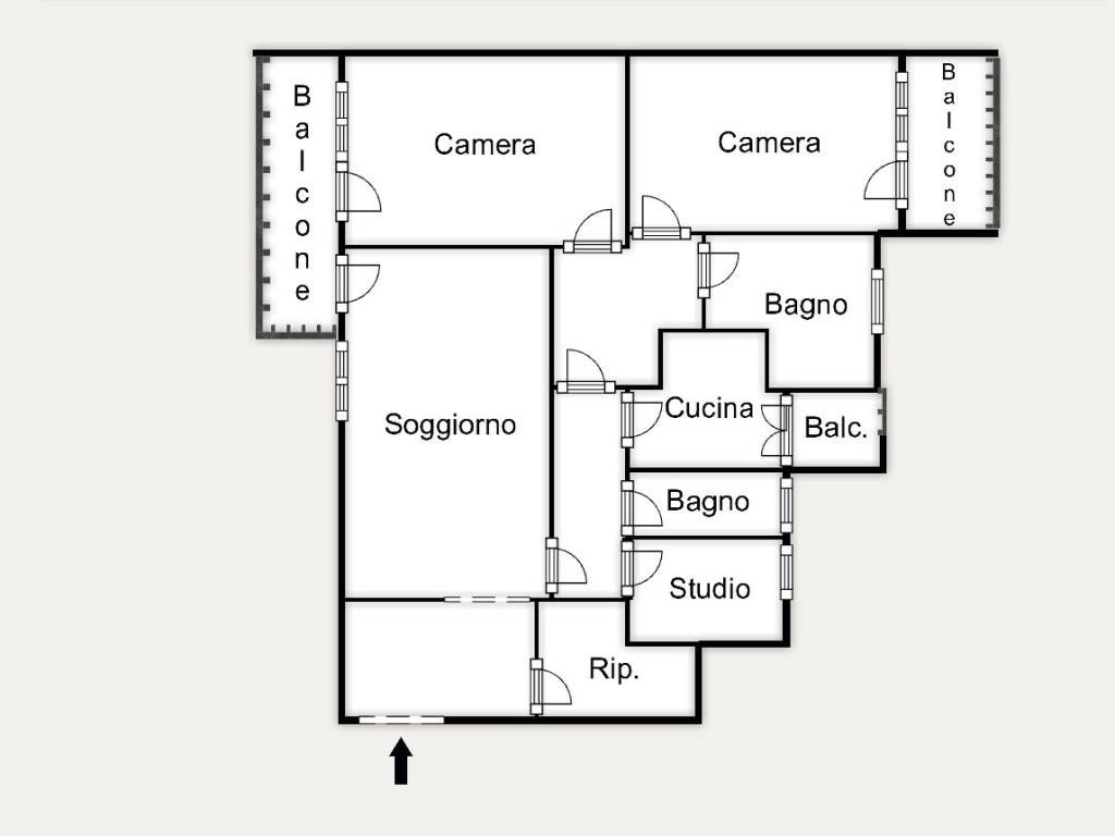 appartamento in affitto a Roma in zona Portuense