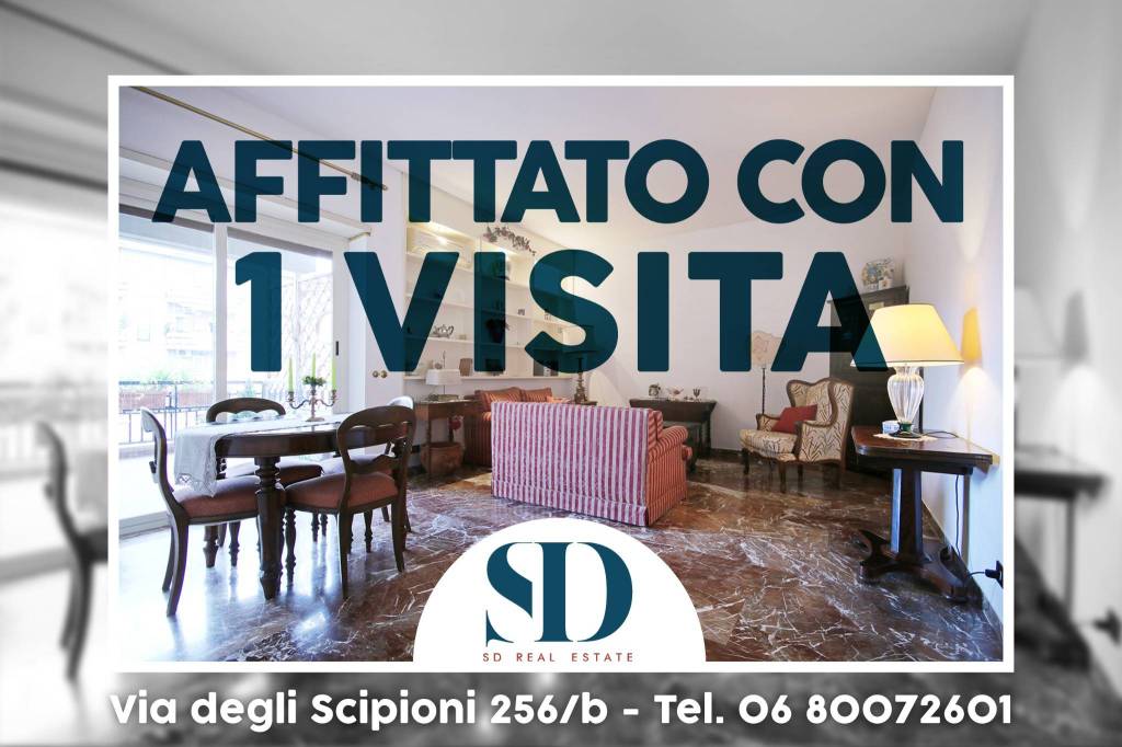appartamento in affitto a Roma in zona Trionfale