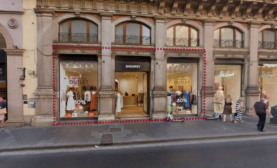 negozio in affitto a Roma in zona Trevi-Colonna