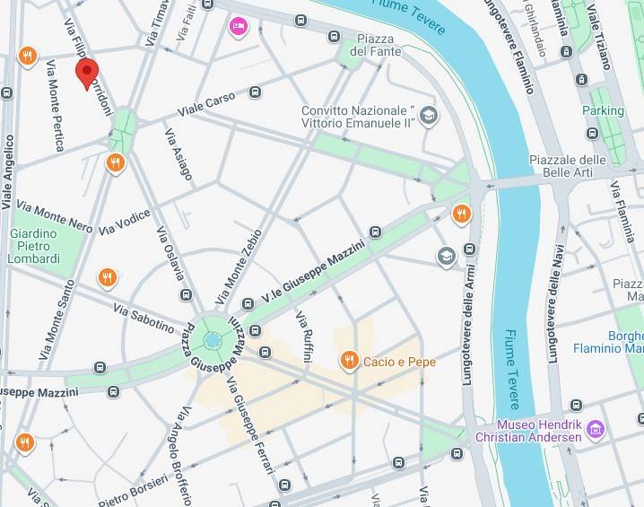 appartamento in affitto a Roma in zona Della Vittoria