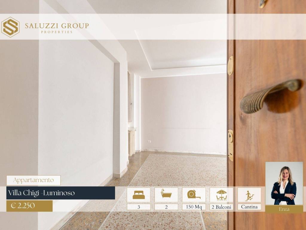 appartamento in affitto a Roma in zona Trieste