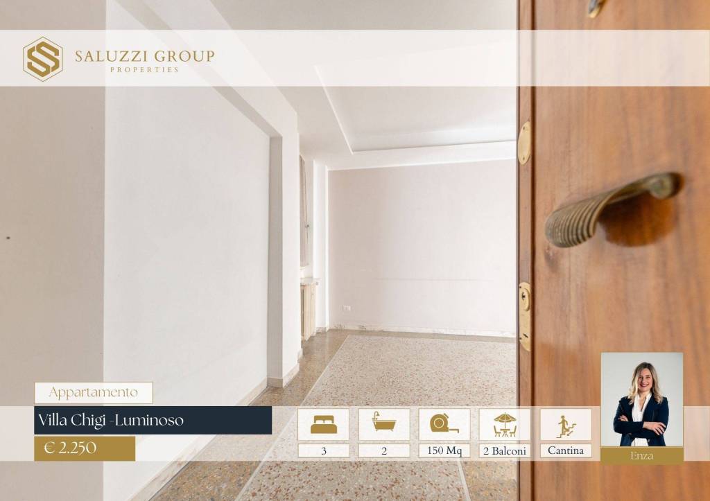 appartamento in affitto a Roma in zona Trieste