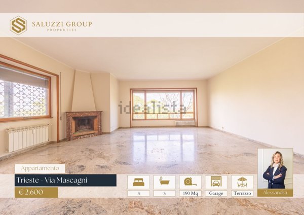 appartamento in affitto a Roma in zona Trieste