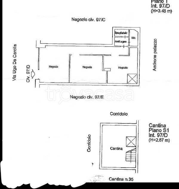 negozio in affitto a Roma