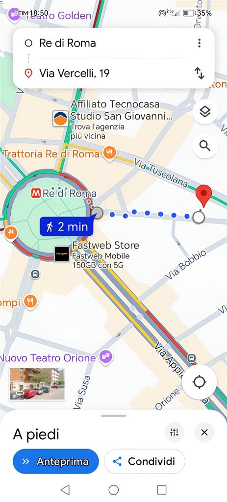 appartamento in affitto a Roma in zona Tuscolano