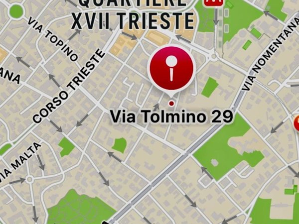 appartamento in affitto a Roma in zona Salario
